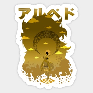 GENSHIN IMPACT ALBEDO Sticker